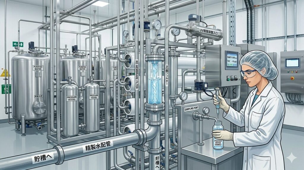 精製水の製造装置
