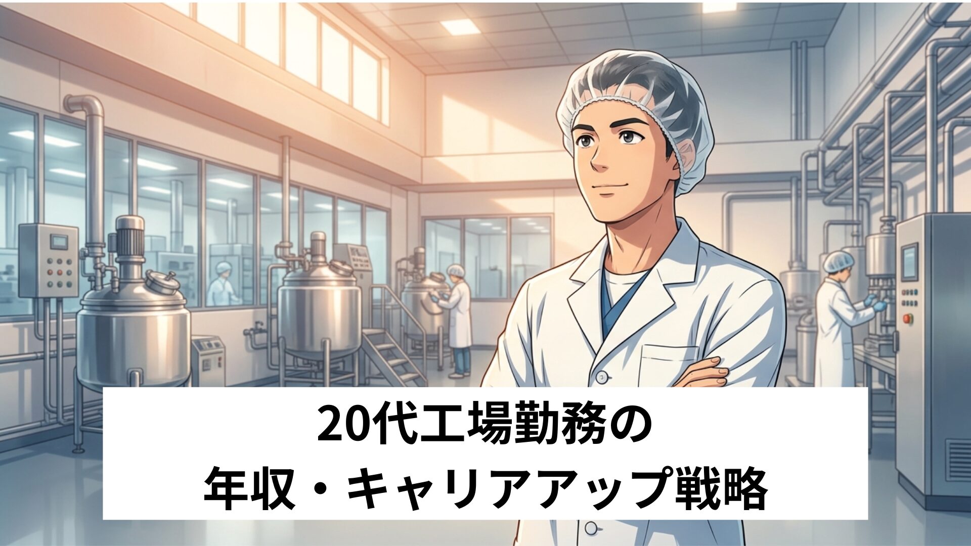 20代工場勤務の年収・キャリアアップ戦略