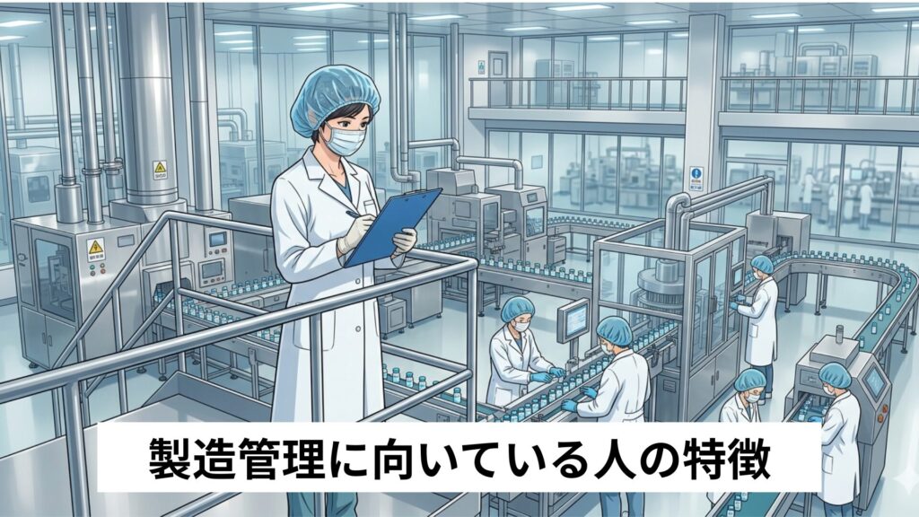 製造管理に向いている人の特徴