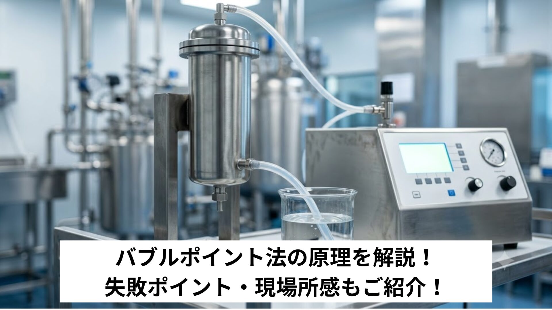 バブルポイント法の原理を解説！