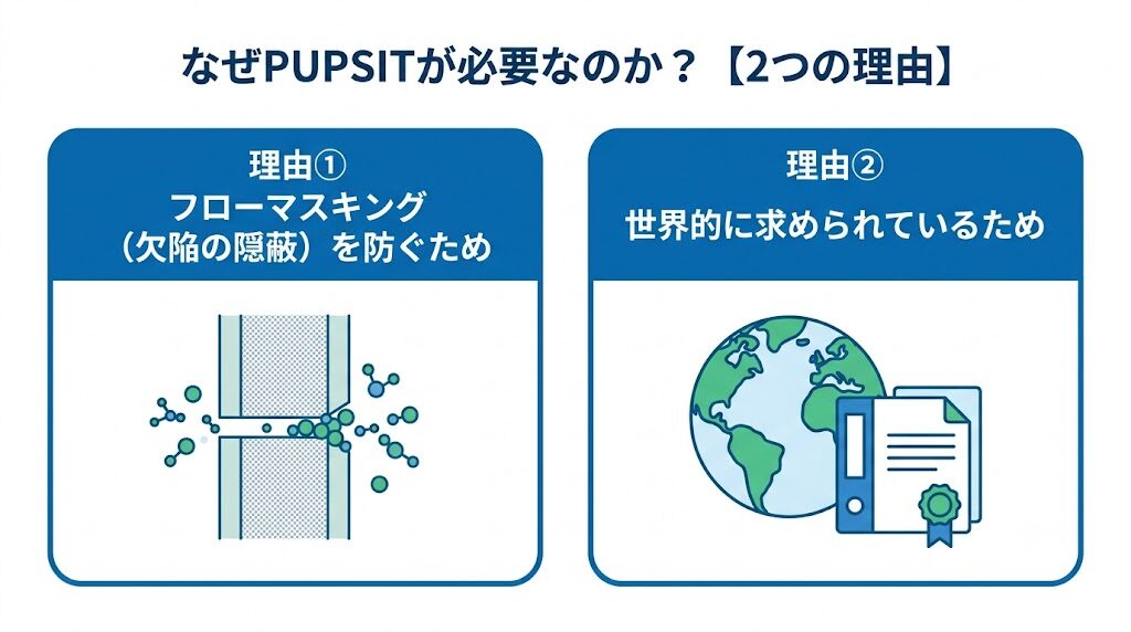 なぜPUPSITが必要なのか？【2つの理由】