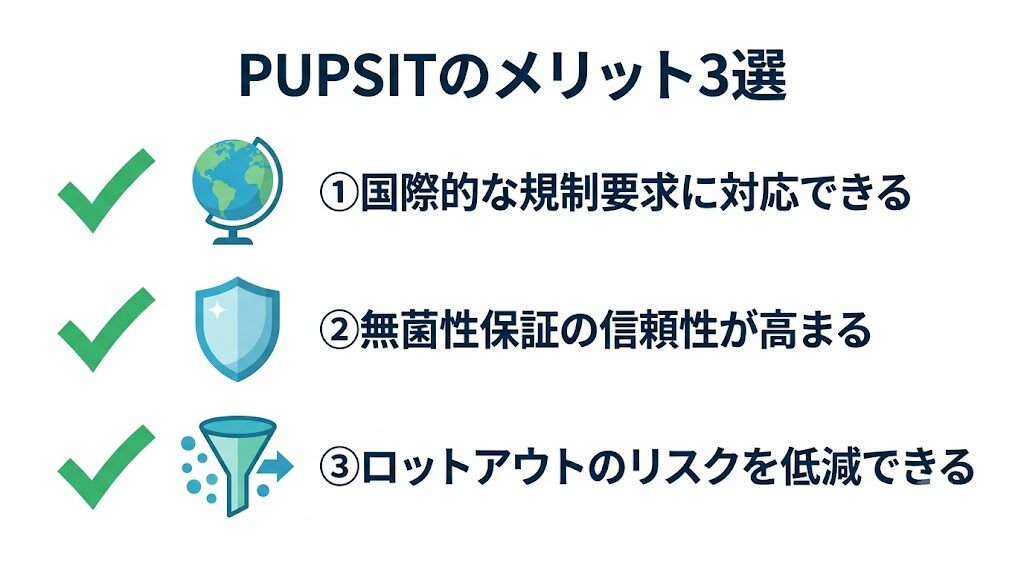 PUPSITのメリット3選